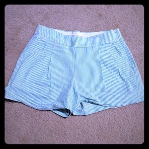 J.crew seersucker shorts